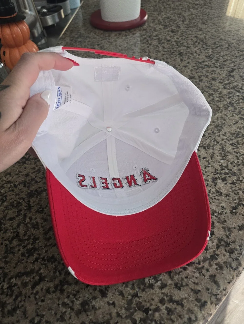 LA Angels 250th 4th Of July Baseball Cap with Flag Patch